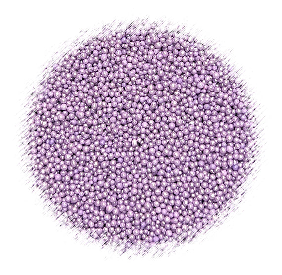 Bulk Nonpareils: Shimmer Light Purple | www.sprinklebeesweet.com