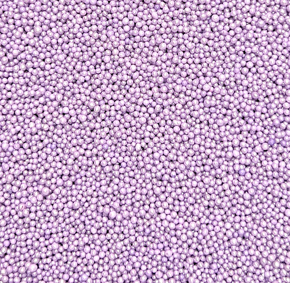 Shimmer Light Purple Nonpareils | www.sprinklebeesweet.com