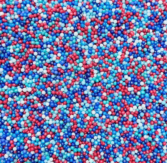 Bulk Shimmer Nonpareils Mix: Snow Day