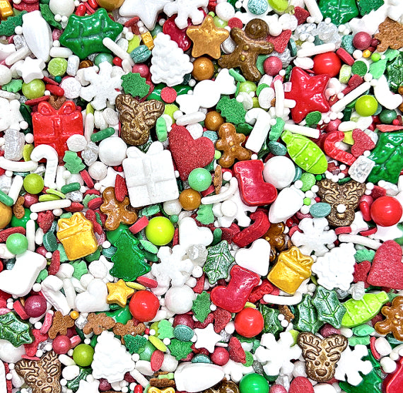 Bulk Sprinklefetti Sprinkle Mix: Christmas | www.sprinklebeesweet.com