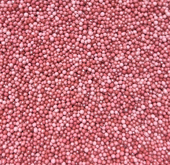 Bulk Nonpareils: Ombre Blush Pink