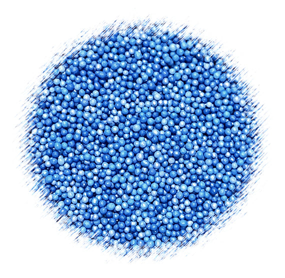 Ombré Nonpareils Mix: Cornflower Blue | www.sprinklebeesweet.com