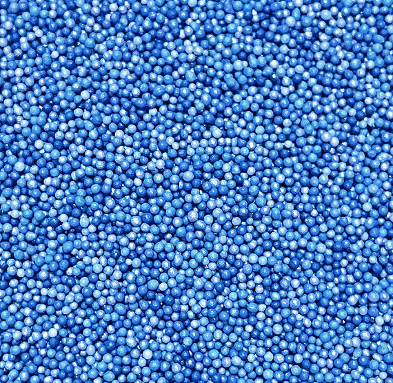 Ombré Nonpareils Mix: Cornflower Blue | www.sprinklebeesweet.com