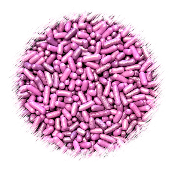 Shimmer Ombre Jimmies: Lilac Purple - VERY LIMITED STOCK | www.sprinklebeesweet.com