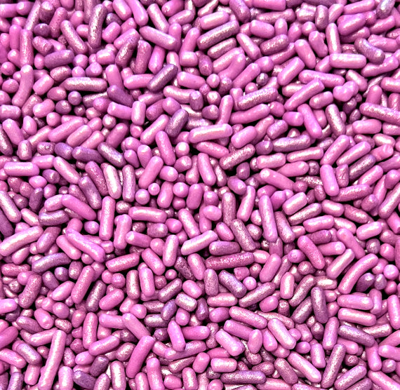 Shimmer Ombre Jimmies: Lilac Purple - VERY LIMITED STOCK | www.sprinklebeesweet.com