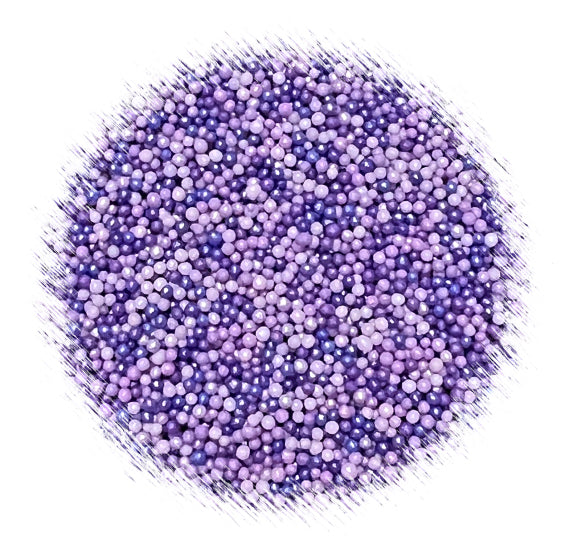 Ombré Nonpareils Mix: Purple | www.sprinklebeesweet.com