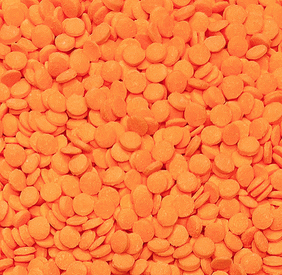 Orange Dot Sprinkles: 5mm | www.sprinklebeesweet.com