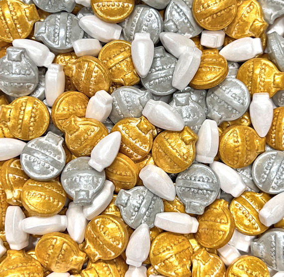 Christmas Candy Sprinkles Mix: Ornaments & Lights