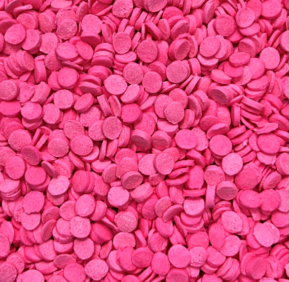 Pink Dot Sprinkles: 5mm | www.sprinklebeesweet.com