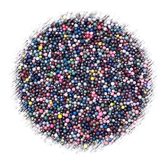 NEW Christmas Nonpareils Mix: Plumberry Holiday - LAST CALL - SAVE MORE ON BULK BAGS | www.sprinklebeesweet.com