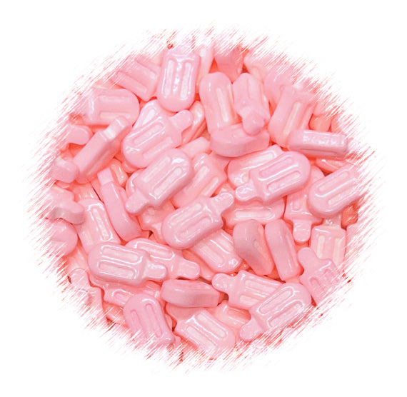 Pink Popsicle Candy Sprinkles | www.sprinklebeesweet.com