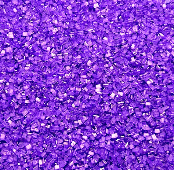 Purple Sparkling Sugar | www.sprinklebeesweet.com