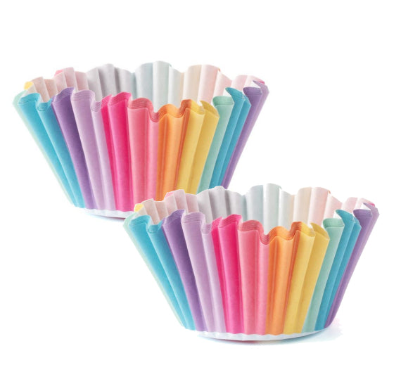 Sweetshop Cupcake Liners: Rainbow | www.sprinklebeesweet.com
