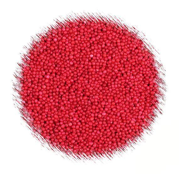 Bulk Nonpareils: Bright Red | www.sprinklebeesweet.com