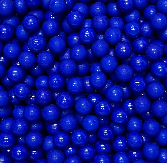Royal Blue Sugar Pearls: 7mm | www.sprinklebeesweet.com