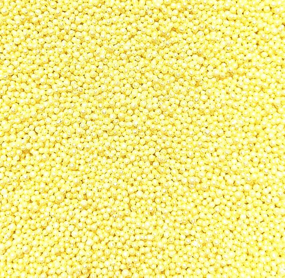 Shimmer Baby Yellow Nonpareils | www.sprinklebeesweet.com