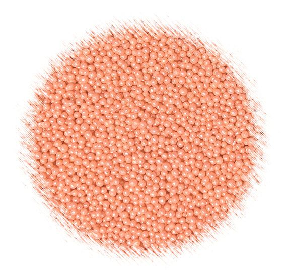 Bulk Nonpareils: Shimmer Light Coral | www.sprinklebeesweet.com