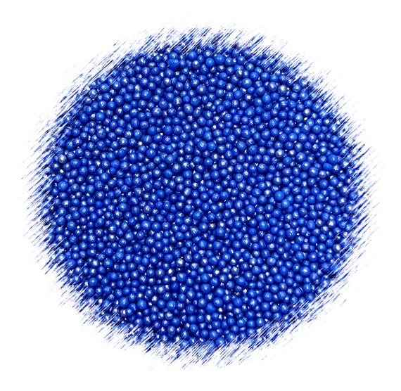 Bulk Nonpareils: Shimmer Cobalt Blue | www.sprinklebeesweet.com