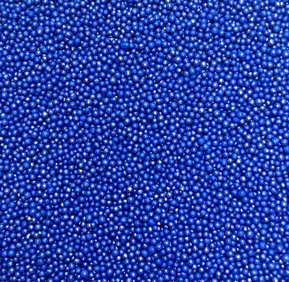 Shimmer Cobalt Blue Nonpareils | www.sprinklebeesweet.com