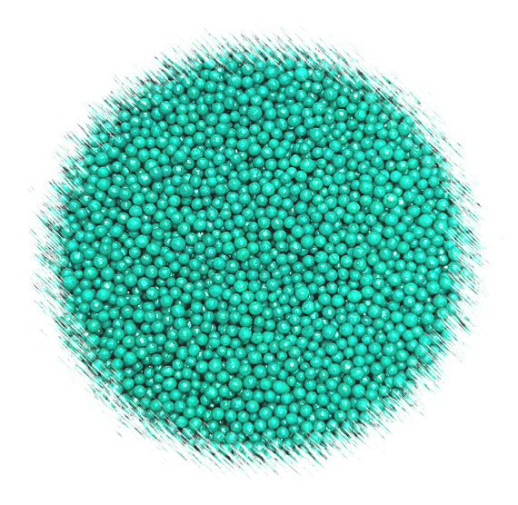 Bulk Nonpareils: Shimmer Teal | www.sprinklebeesweet.com