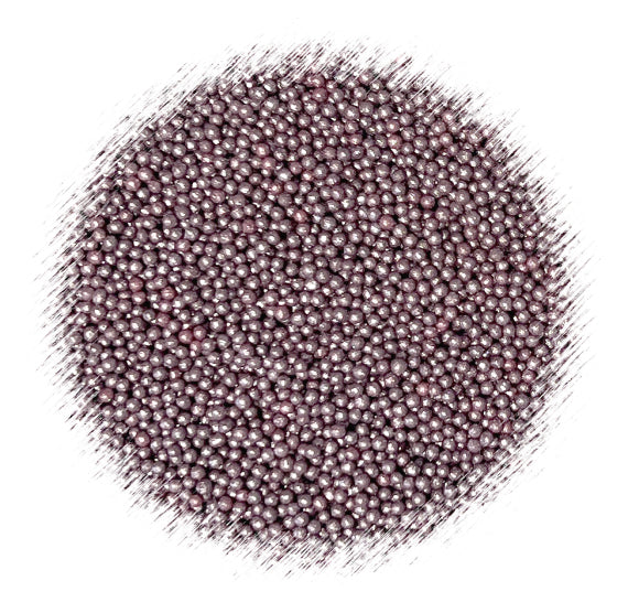 Shimmer Plum Nonpareils | www.sprinklebeesweet.com