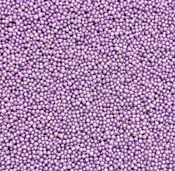 Shimmer Soft Purple Nonpareils | www.sprinklebeesweet.com