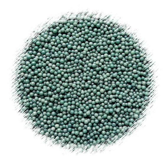 Bulk Nonpareils: Shimmer Smoky Green | www.sprinklebeesweet.com