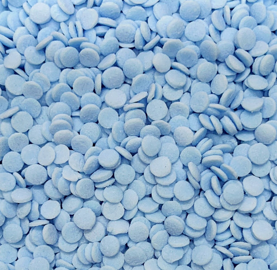 Soft Blue Dot Sprinkles: 5mm | www.sprinklebeesweet.com