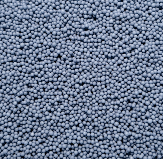 Soft Gingham Blue Nonpareils | www.sprinklebeesweet.com