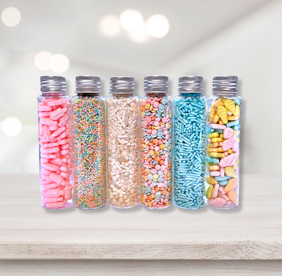 Sprinkle-It® Sprinkles Gift Set of 6: Pastel Summer Sweets | www.sprinklebeesweet.com