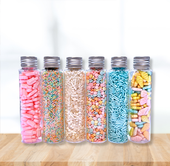 Sprinkle-It® Sprinkles Gift Set of 6: Pastel Summer Sweets | www.sprinklebeesweet.com