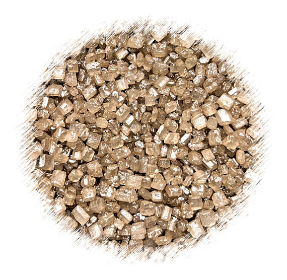 Mini Chunky Sugar Sprinkles: Taupe - LAST CALL | www.sprinklebeesweet.com