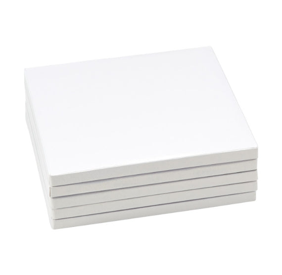 8 Inch Square Cake Boards: White | www.sprinklebeesweet.com