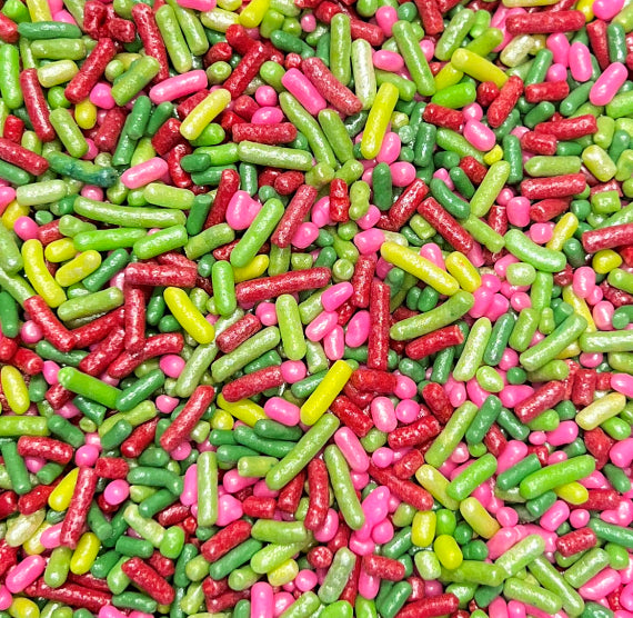 Christmas Jimmies Sprinkles Mix: Whoville | www.sprinklebeesweet.com