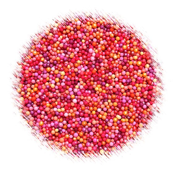 Fall Nonpareils Mix: Zinnia Love | www.sprinklebeesweet.com