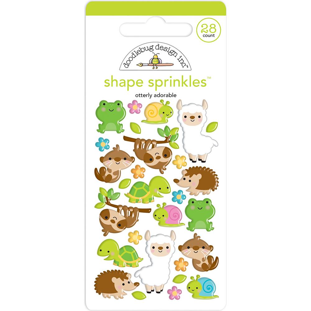 Glossy Otterly Adorable Stickers | www.sprinklebeesweet.com