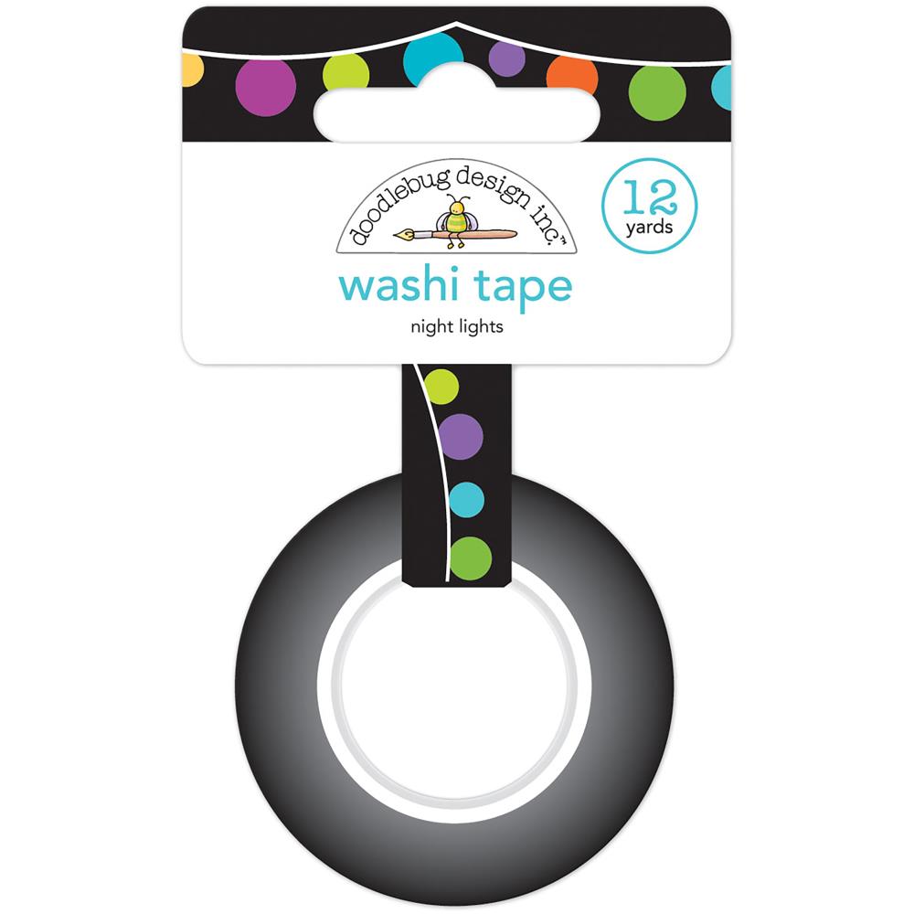 Halloween Washi Tape: Party Lights | www.sprinklebeesweet.com