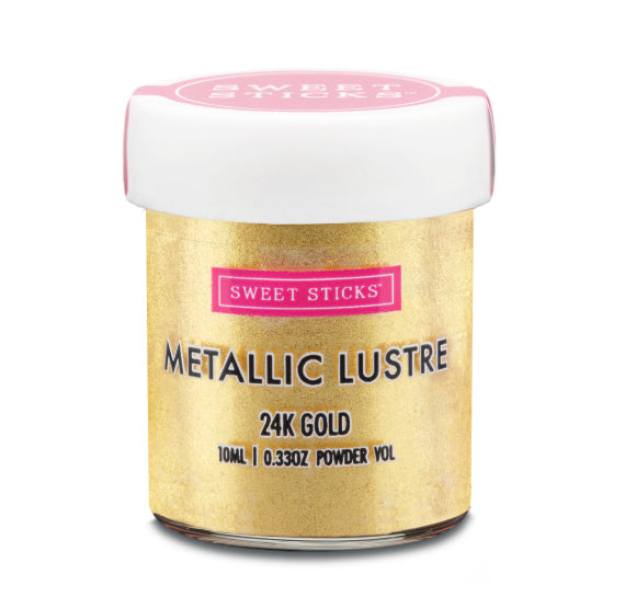 24K Gold Luster Dust: Two Sizes Available | www.sprinklebeesweet.com