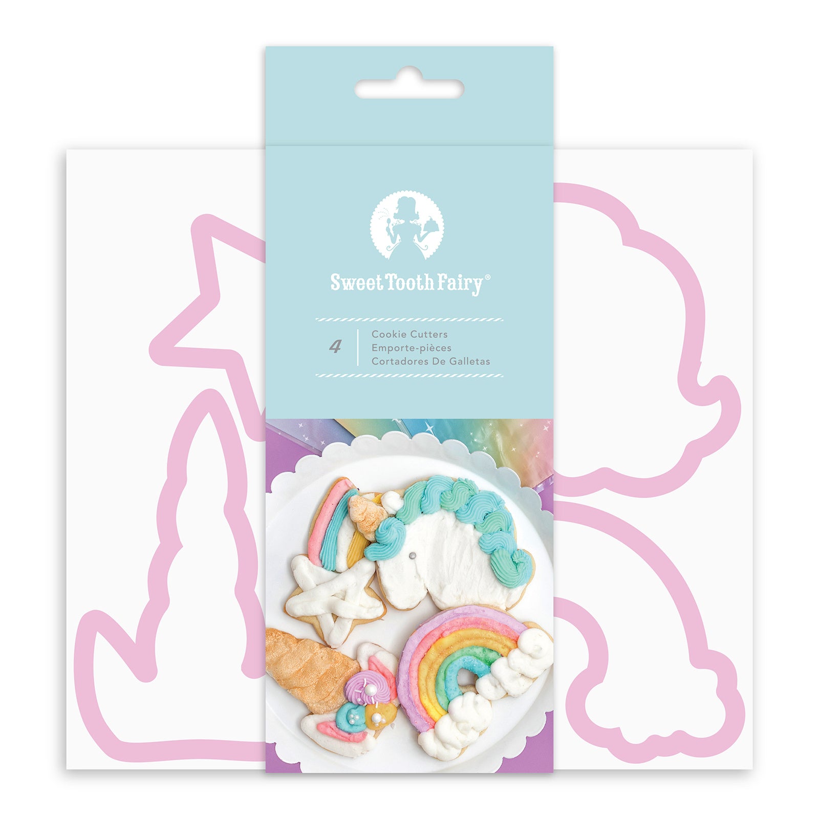 Sweet Tooth Fairy Unicorn Cookie Cutters | www.sprinklebeesweet.com