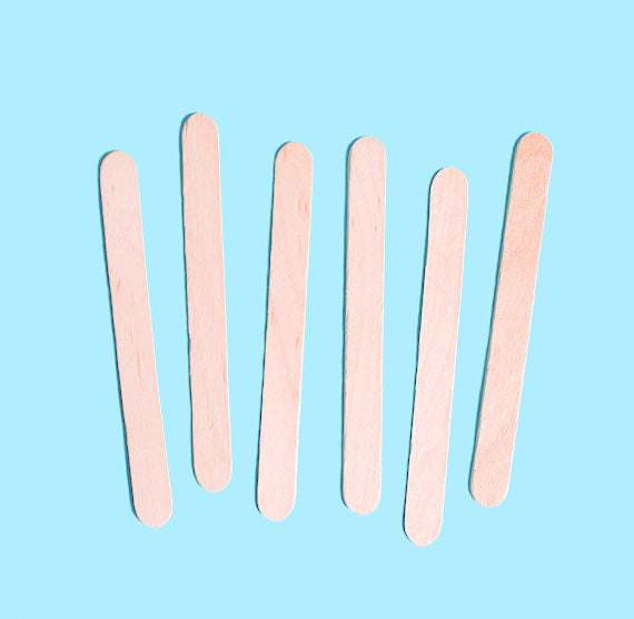Small Wooden Popsicle Sticks: 3.5" | www.sprinklebeesweet.com