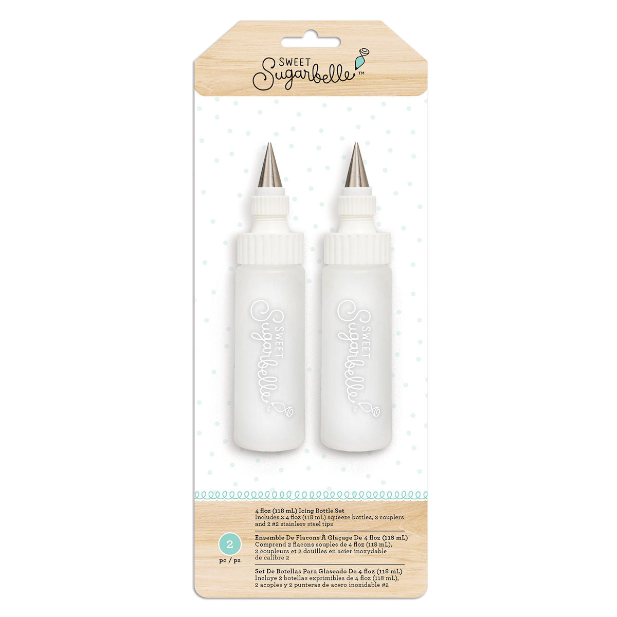 Shop Sweet Sugarbelle Small Icing Bottle Set: 4 ounce Squeeze