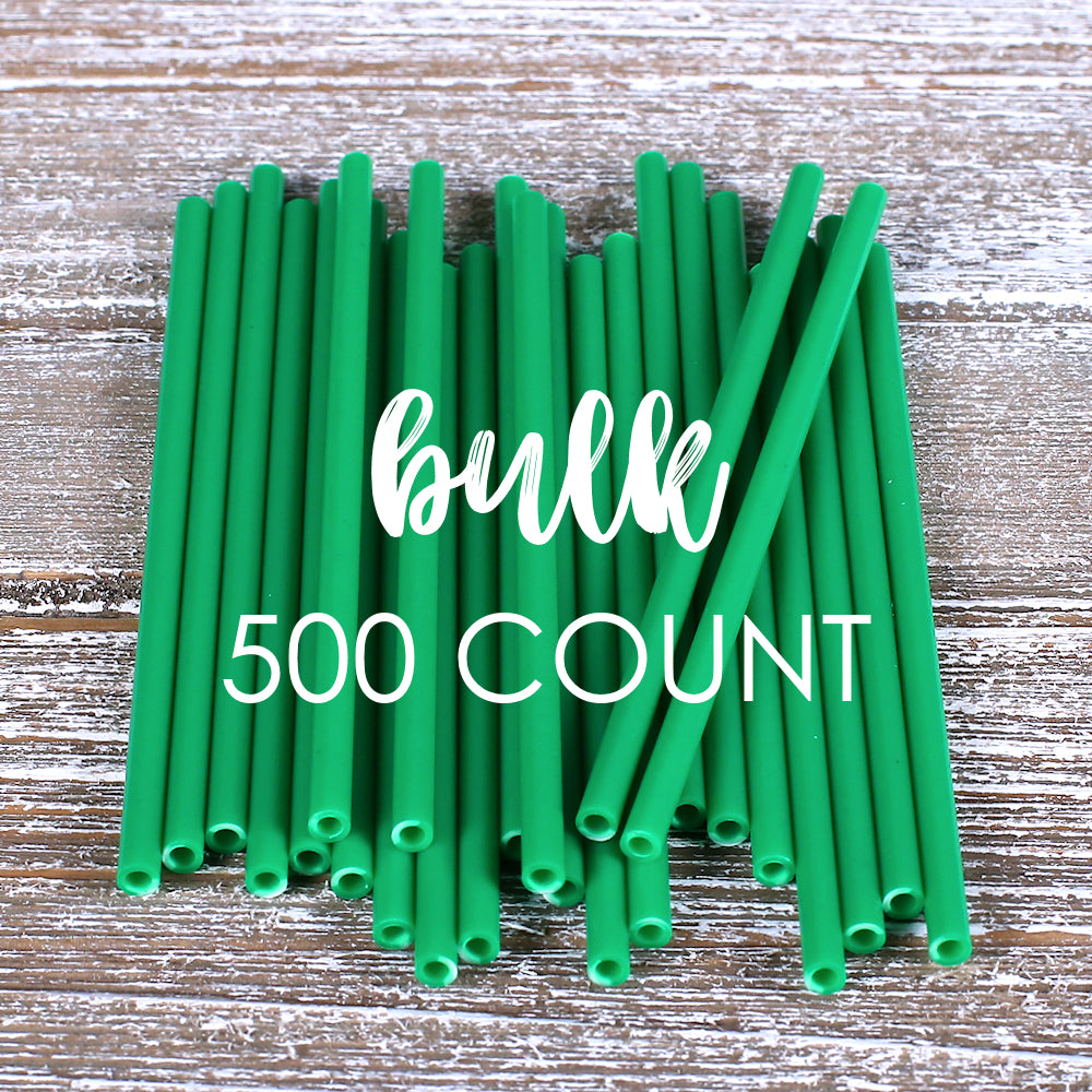 Bulk Green Lollipop Sticks: 4.5" | www.sprinklebeesweet.com