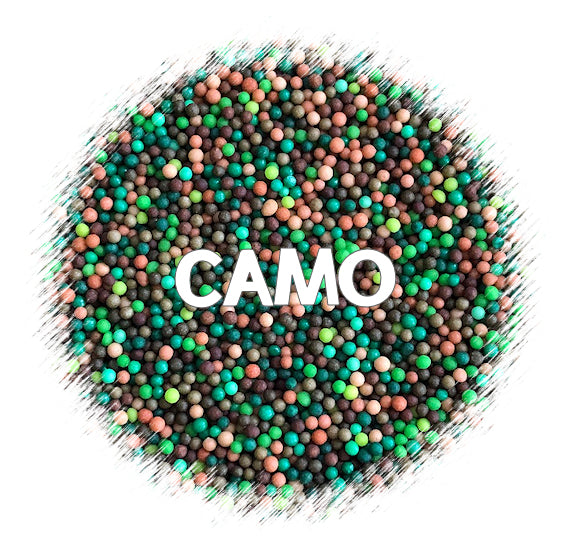 Camo Nonpareils Mix | www.sprinklebeesweet.com