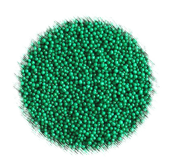 Bulk Nonpareils: Green | www.sprinklebeesweet.com