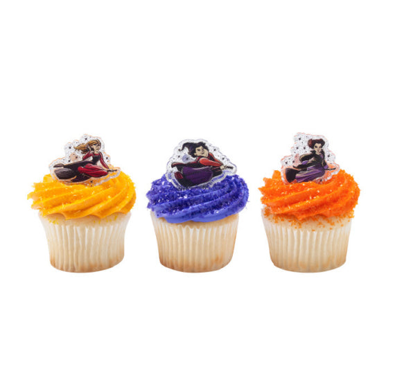 Hocus Pocus Cupcake Topper Rings | www.sprinklebeesweet.com