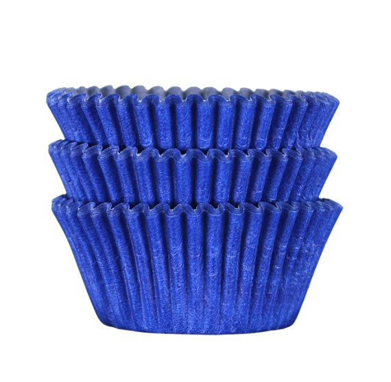 Bulk Jumbo Cupcake Liners: Royal Blue | www.sprinklebeesweet.com