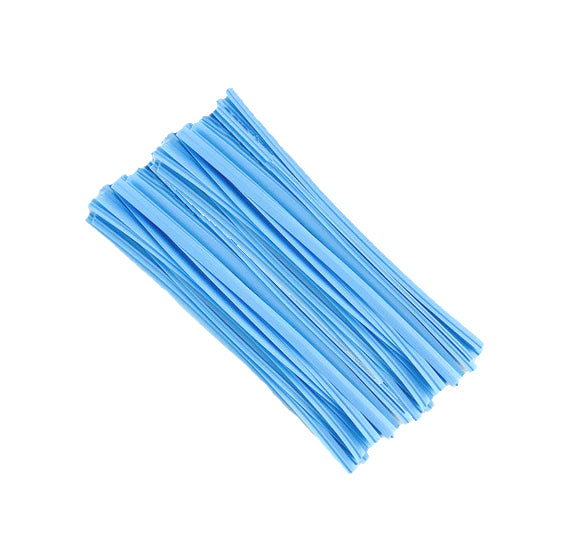 Light Blue Twist Ties: Plastic | www.sprinklebeesweet.com
