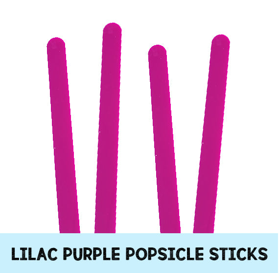 Lilac Purple Popsicle Sticks: Acrylic Cakesicle Sticks | www.sprinklebeesweet.com