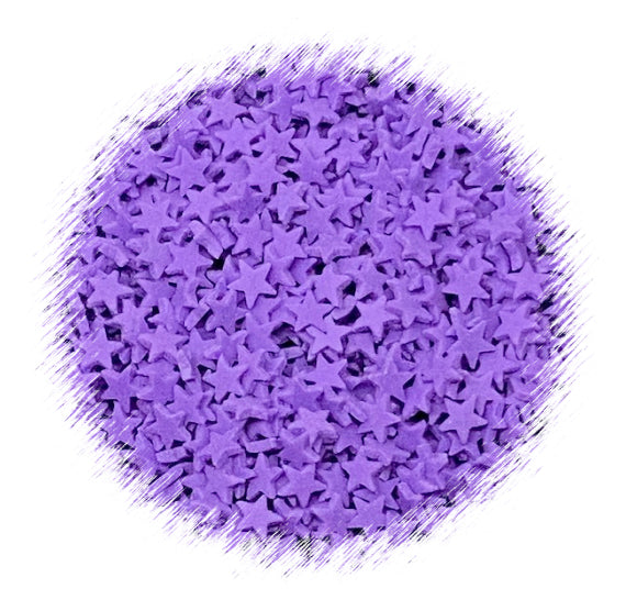 Purple Star Sprinkles | www.sprinklebeesweet.com