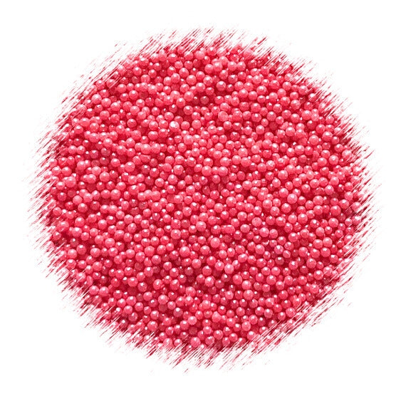 Shimmer Pink Nonpareils | www.sprinklebeesweet.com
